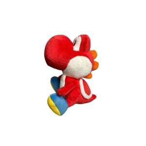 Super Mario Bros Red Yoshi Stuffed Animal Plush Toy Soft Cute